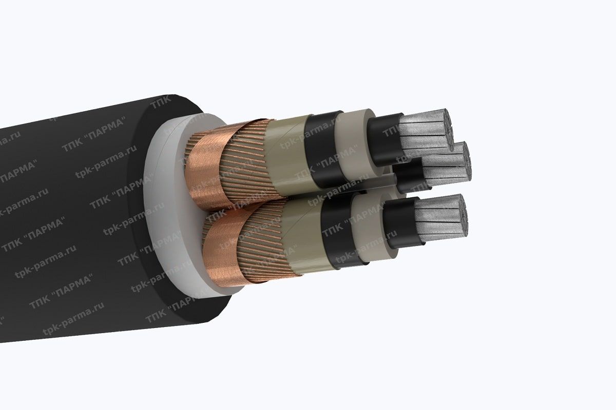Фотография провода Кабель АПвВ 3х300/50 - 20кВ